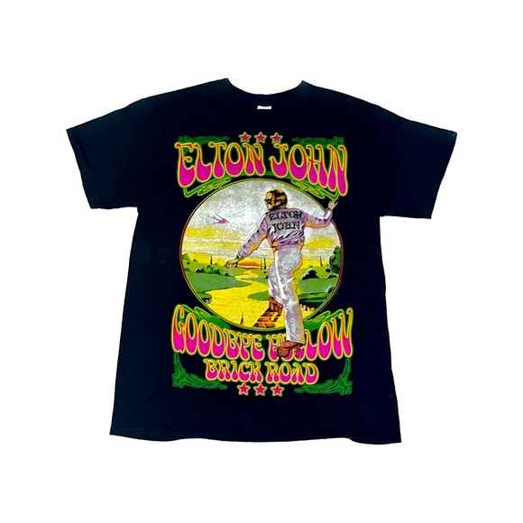 Gildan Other - Elton John 2016 World Tour T-shirt, Medium
